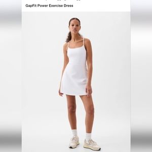 GAP White Power Exercise Dress